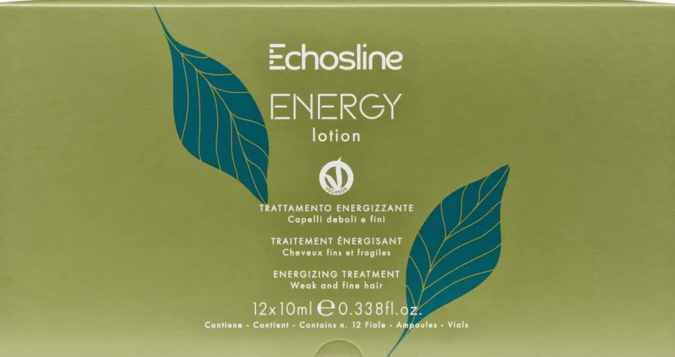 Energiespendende Lotion für dünnes und schwaches Haar in Ampullen