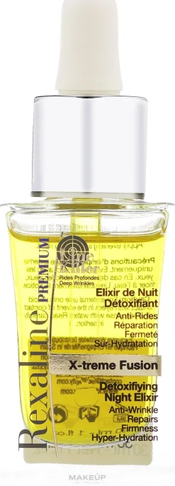 Entgiftendes Gesichtselixier für die Nacht mit Acai-, Hagebutten-, Grüntee- und Jojobaöl