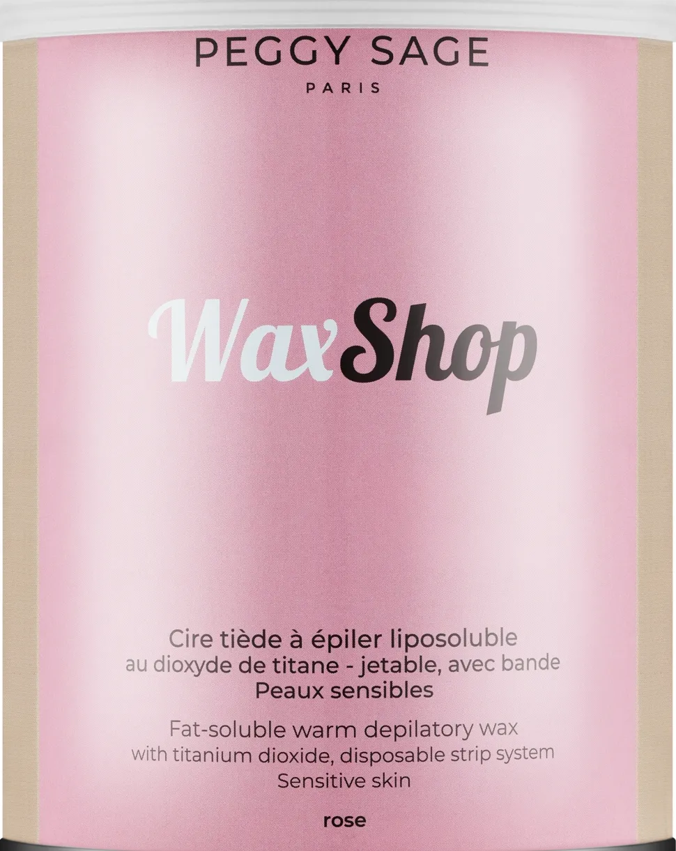 Enthaarungswachs zum warmen Epilieren von empfindlicher und trockener Haut rosa