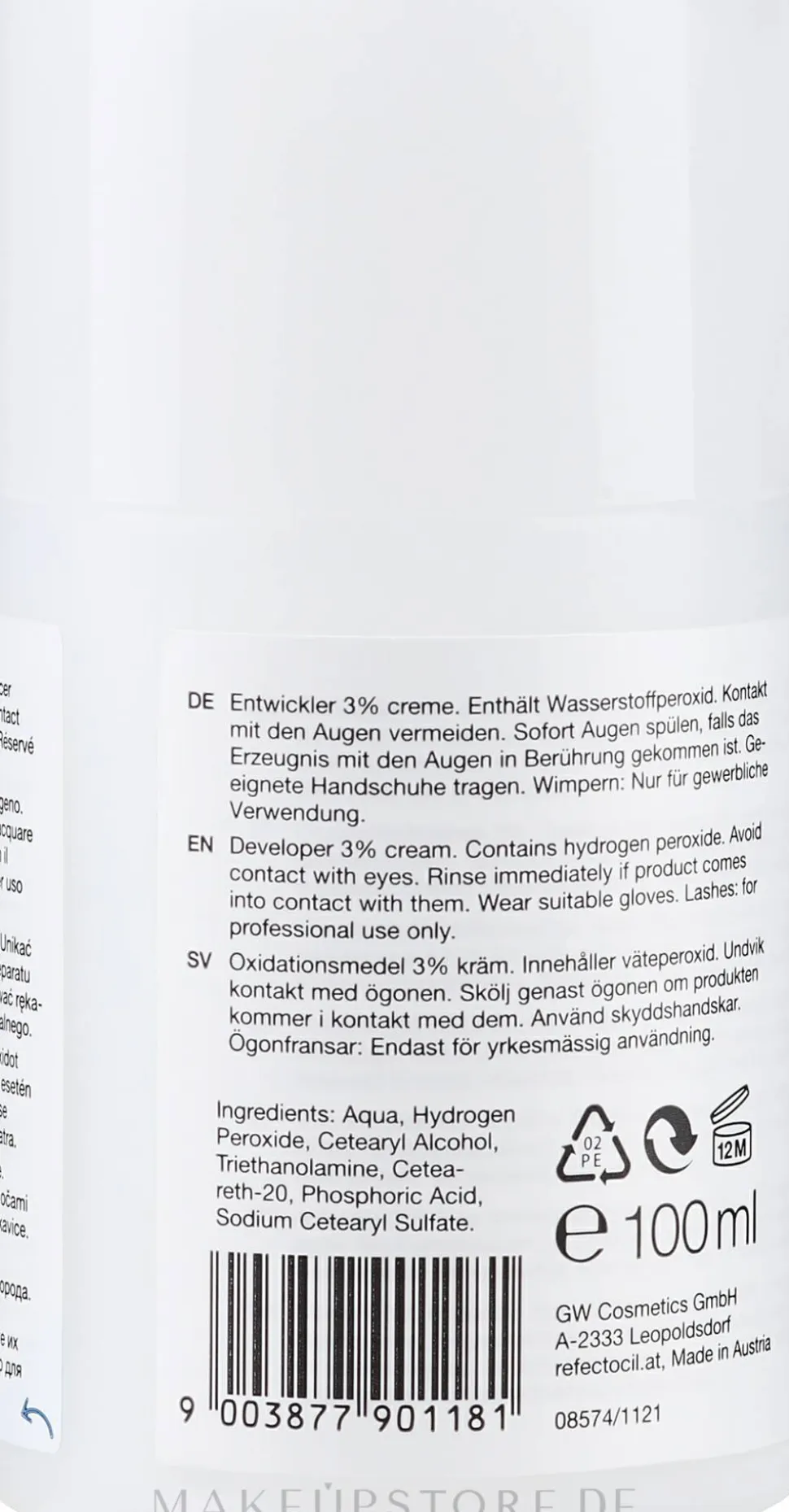 Entwicklercreme 3%