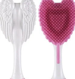 Entwirrbürste Engel kompakt weiß-rosa