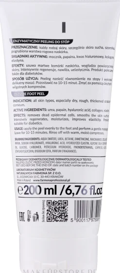 Enzymatisches Fußpeeling