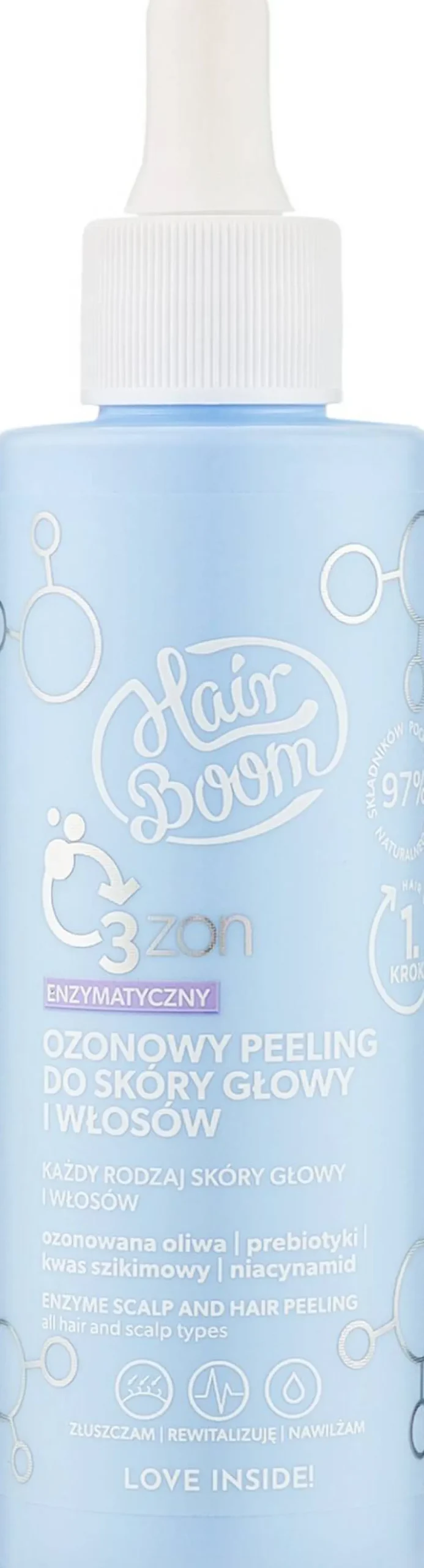 Enzymatisches Ozon-Peeling für Kopfhaut und Haare