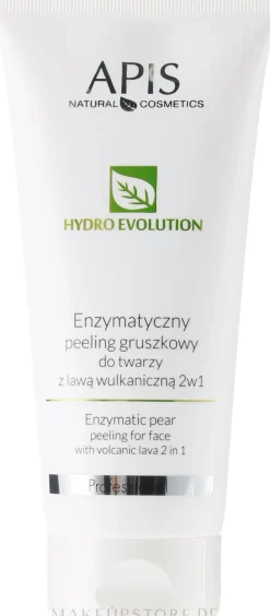 Enzym-Peeling für das Gesicht mit vulkanischer Lava