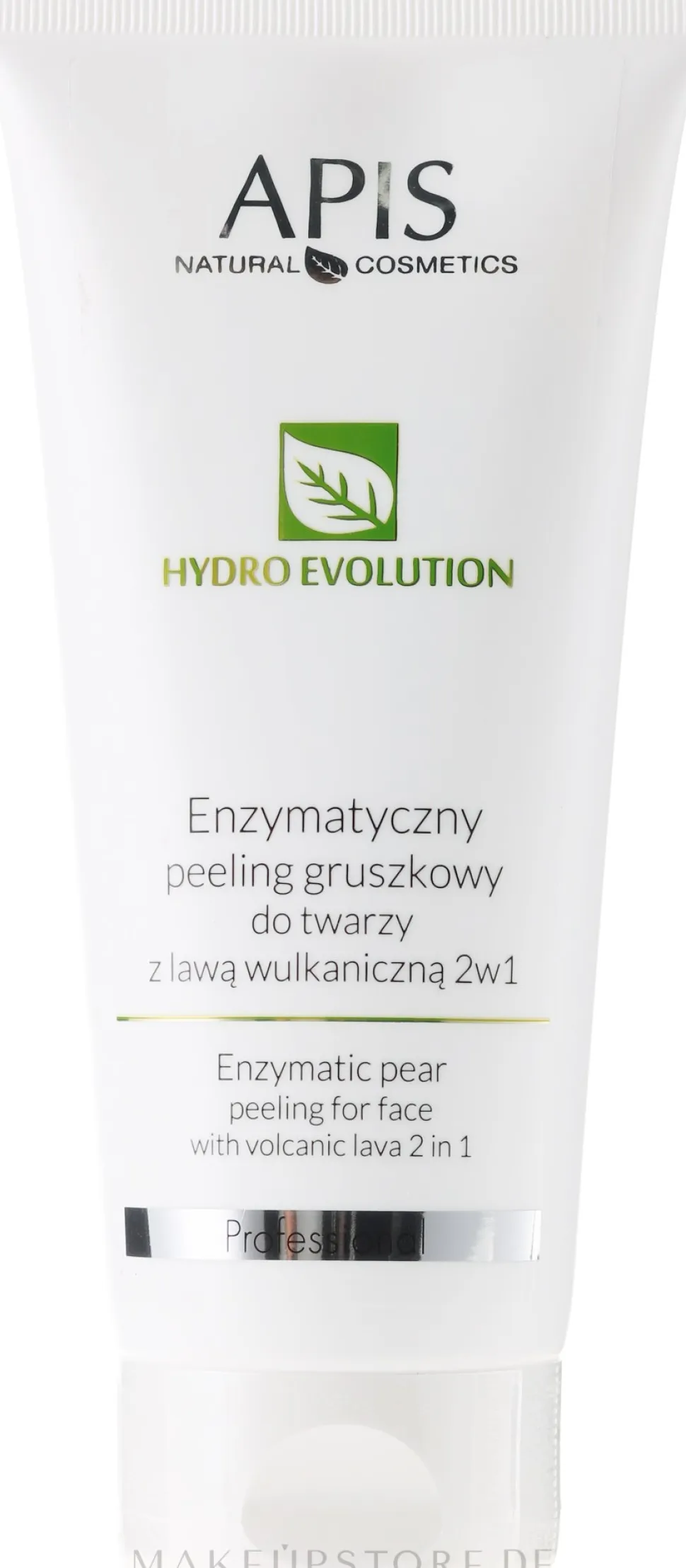 Enzym-Peeling für das Gesicht mit vulkanischer Lava