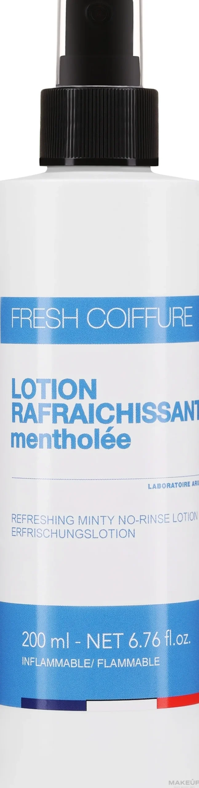Erfrischende bakterientötende Lotion mit Menthol
