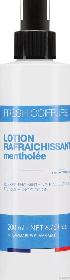 Erfrischende bakterientötende Lotion mit Menthol