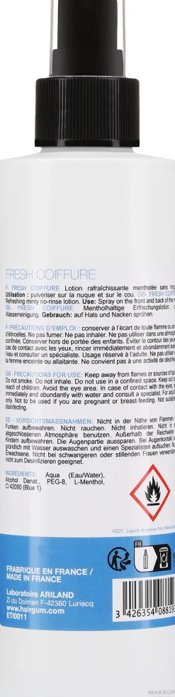 Erfrischende bakterientötende Lotion mit Menthol