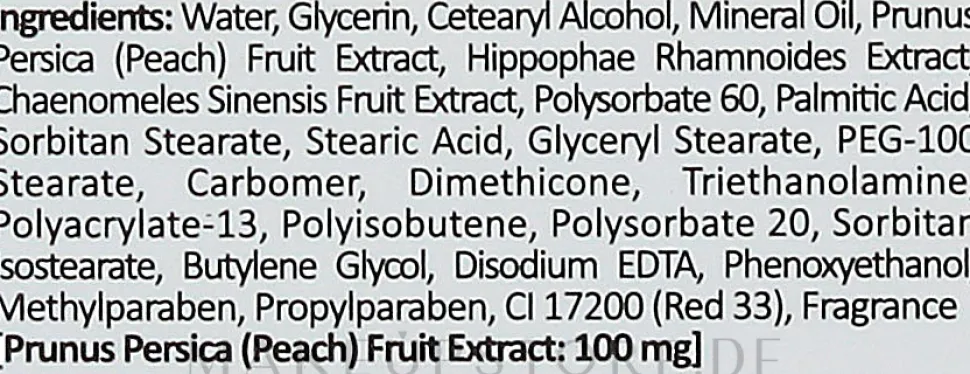 Erfrischende Handcreme mit Pfirsich