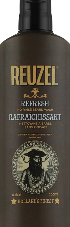Erfrischendes Bartshampoo ohne Ausspülen