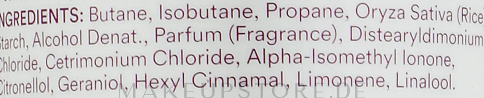 Erfrischendes Trockenshampoo