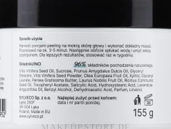 Erfrischendes und reinigendes Kopfhautpeeling mit Weintrauben- und Lavendelöl