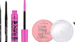 Essence I Love Extreme Augen Set (Mascara/12ml + Liner/1.2ml + Augen/Schminkstift/0.28g + B/Gel/12ml)