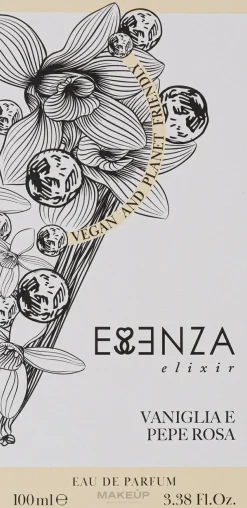 Essenza Milano Parfums Vanilla And Pink Pepper Elixir