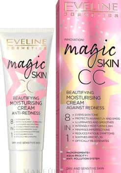 Eveline Cosmetics Magic Skin CC Moisturising Cream Anti-Redness