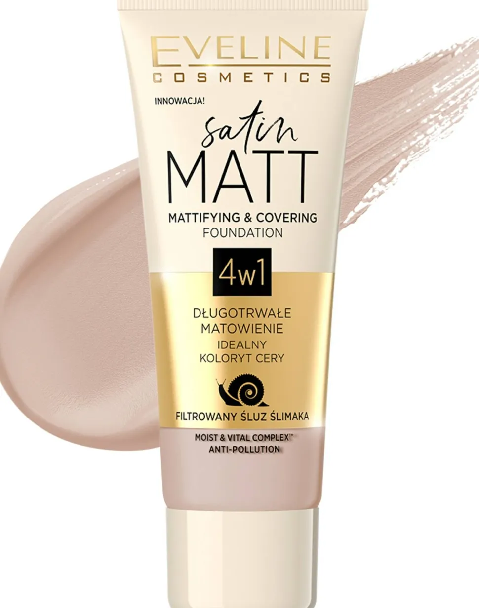 Eveline Cosmetics Satin Matt Mattifying Foundation