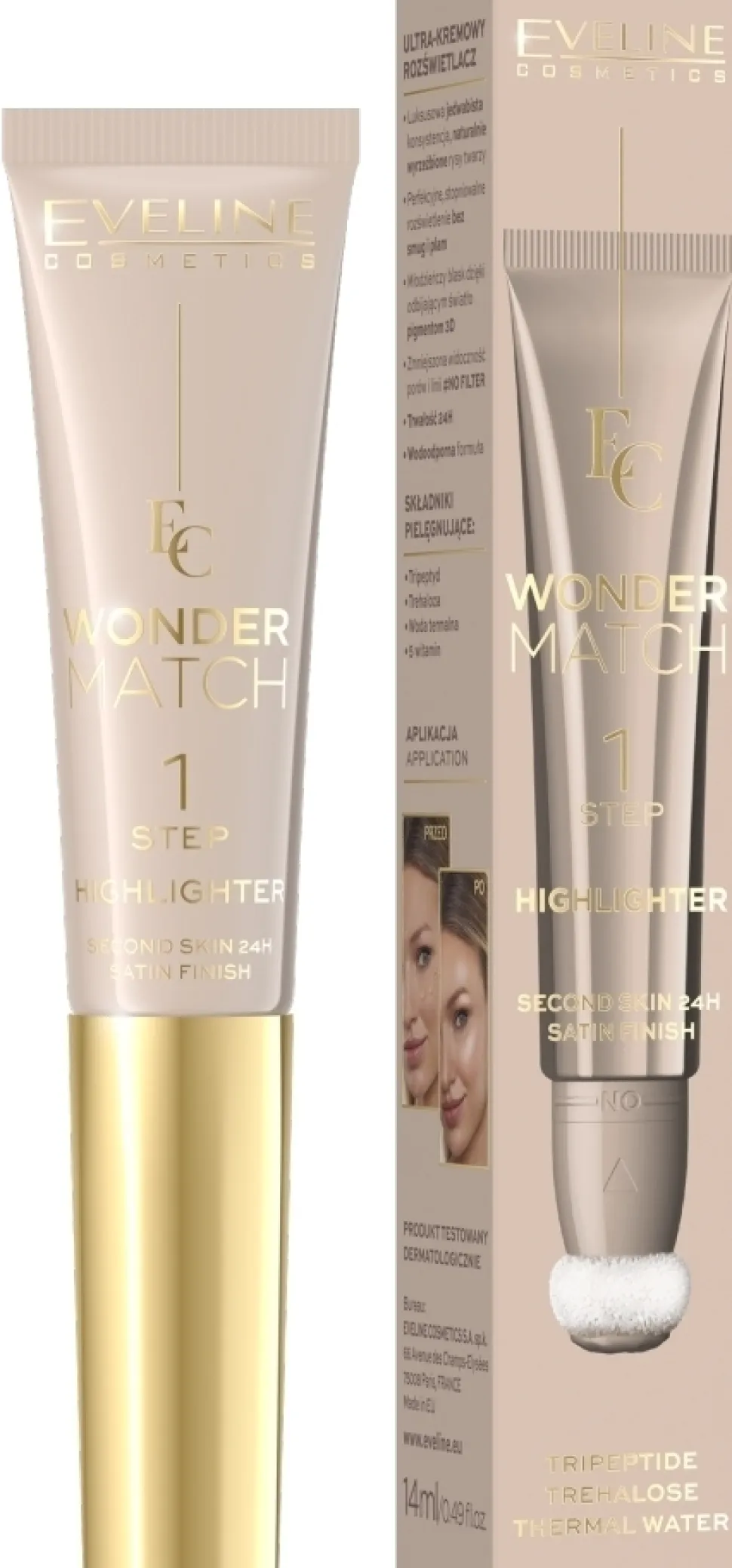 Eveline Cosmetics Wonder Match 1 Step Highlighter