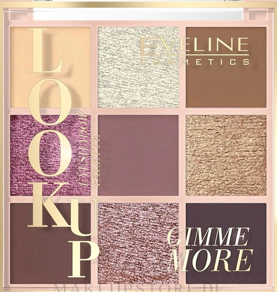 Eveline Cosmetics Look Up Neon Eyeshadow Palette