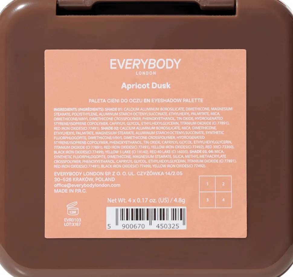 Everybody London Back To The Office Eyeshadow Palette