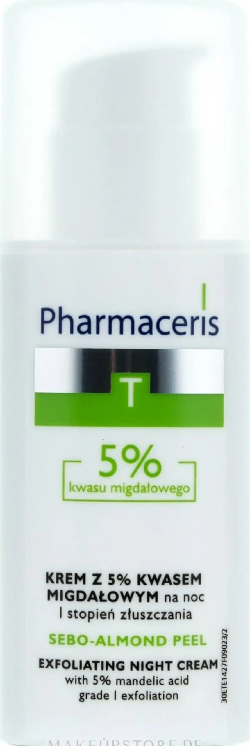 Exfolierende Nachtcreme mit 5% Mandelsäure