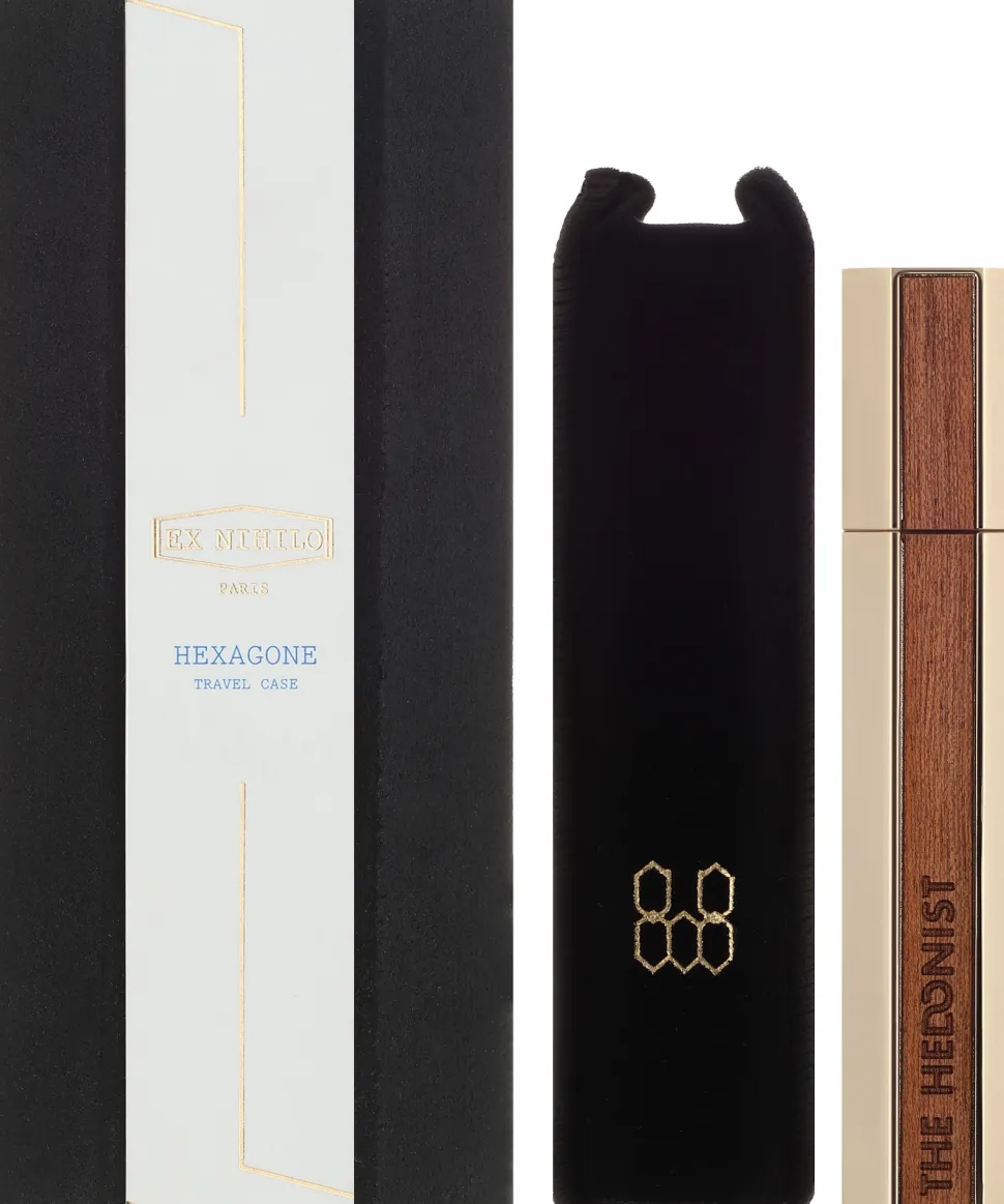 Ex Nihilo Hexagone Wood Travel Case