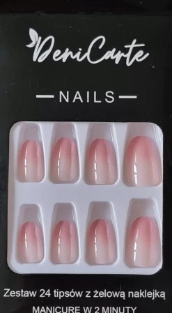 Falsche Nägel 'Ombre', 24 Stk