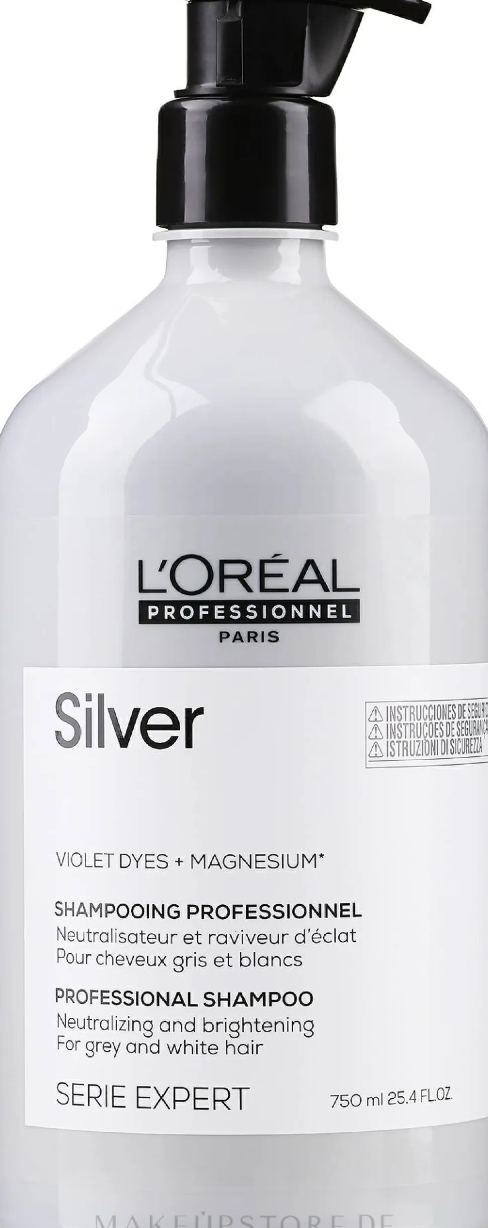 Farbauffrischendes Shampoo für blondes und graues Haar
