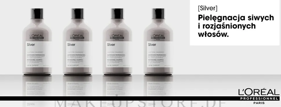 Farbauffrischendes Shampoo für blondes und graues Haar