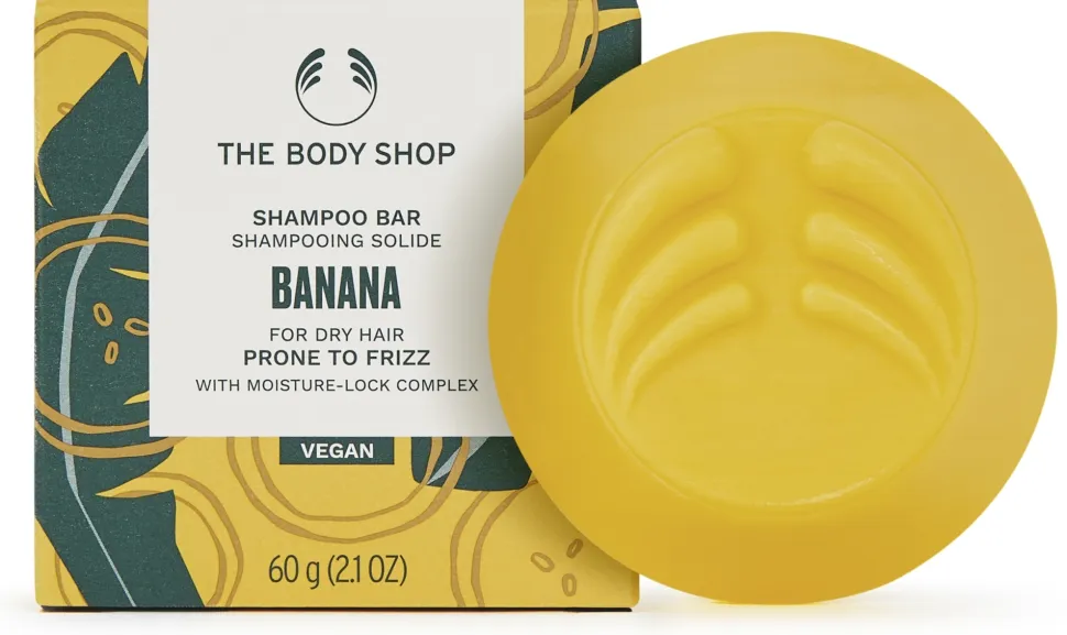 Festes Haarshampoo mit Banane
