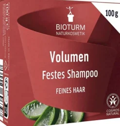 Festes Shampoo für Haarvolumen