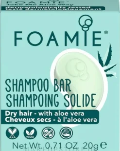 Festes Shampoo für trockenes Haar mit Aloe Vera