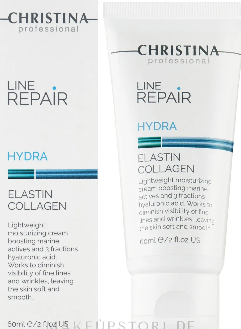 Feuchtigkeitsgesichtscreme mit Elastin und Kollagen