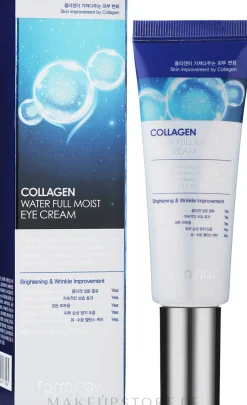 Feuchtigkeitsspendende Anti-Falten Augencreme mit pflanzlichem Kollagen und Hyaluronsäure