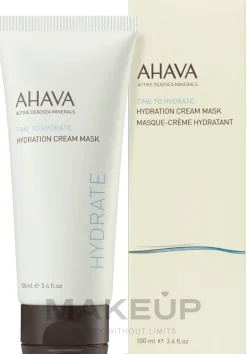 Feuchtigkeitsspendende Creme-Maske für das Gesicht mit Mineralien aus dem Toten Meer