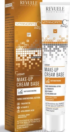 Feuchtigkeitsspendende Foundation mit Hyaluronsäure, Troxerutin & Vitamin C