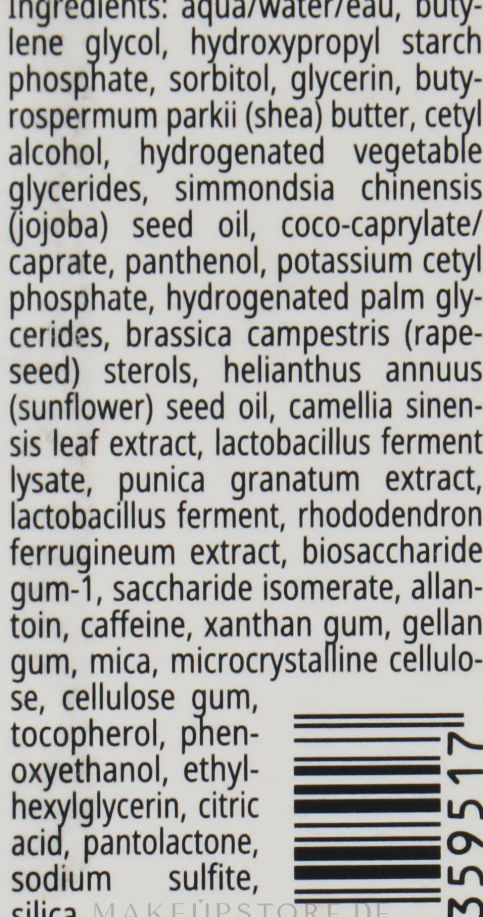 Feuchtigkeitsspendende Gelcreme für die Augen