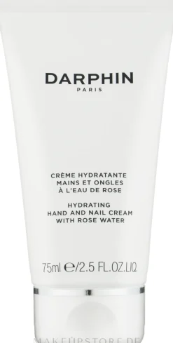 Feuchtigkeitsspendende Hand- und Nagelcreme mit Rosenwasser