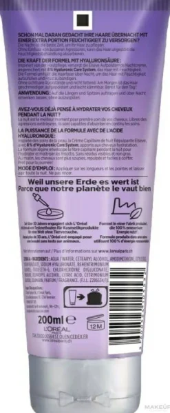 Feuchtigkeitsspendende Nachtcreme