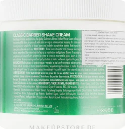 Feuchtigkeitsspendende Rasiercreme