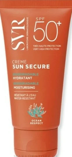 Feuchtigkeitsspendende Sonnenschutzcreme für das Gesicht SPF 50+