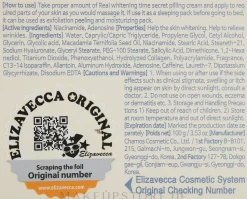 Feuchtigkeitsspendende und aufhellende Peelingcreme für das Gesicht gegen Pigmentflecken
