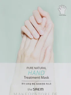 Feuchtigkeitsspendende und pflegende Maske in Handschuh-Form mit Paraffin und Sheabutter