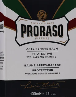 Feuchtigkeitsspendender After Shave Balsam mit Aloe vera und Vitamin E