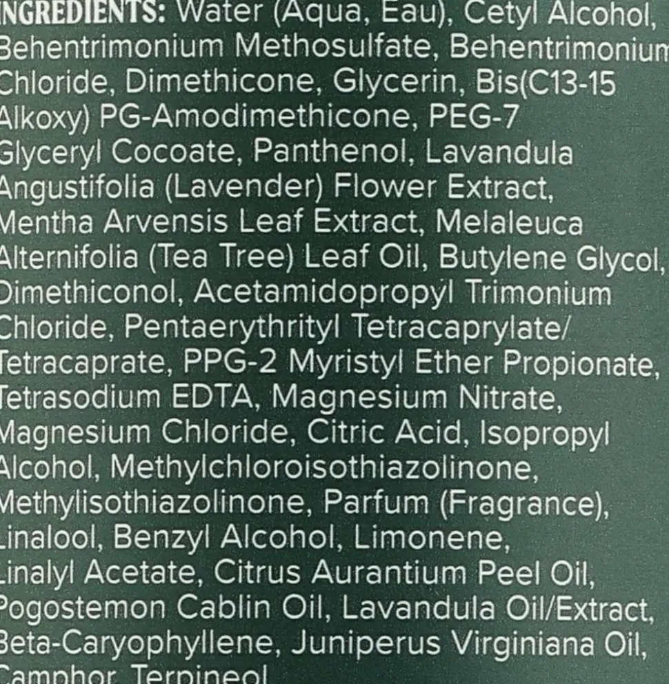 Feuchtigkeitsspendender Conditioner mit Lavendel- und Minzextrakt