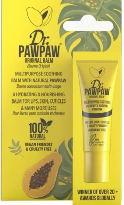 Feuchtigkeitsspendender Mehrzweck-Balsam für Lippen und Haut mit Papayaextrakt