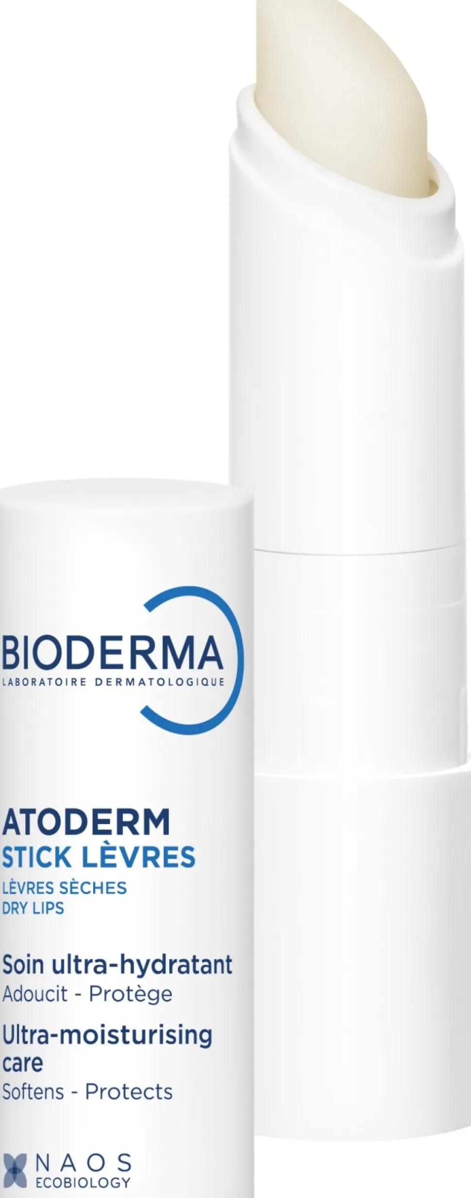 Feuchtigkeitsspendender und regenerierender Balsam für trockene und rissige Lippen mit Himbeerduft