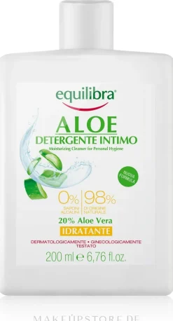 Feuchtigkeitsspendendes Gel für die Intimhygiene mit Aloe Vera