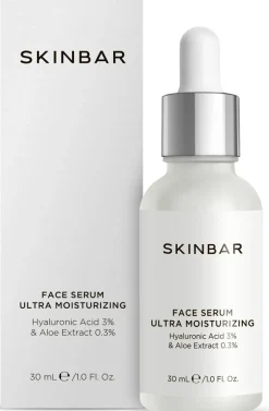 Feuchtigkeitsspendendes Gesichtsserum mit 98 % Hyaluronsäure und Aloe-Extrakt
