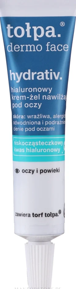 Feuchtigkeitsspendendes und entspannendes Augencreme-Gel