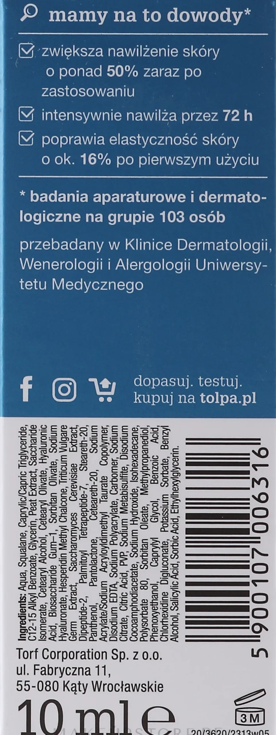 Feuchtigkeitsspendendes und entspannendes Augencreme-Gel
